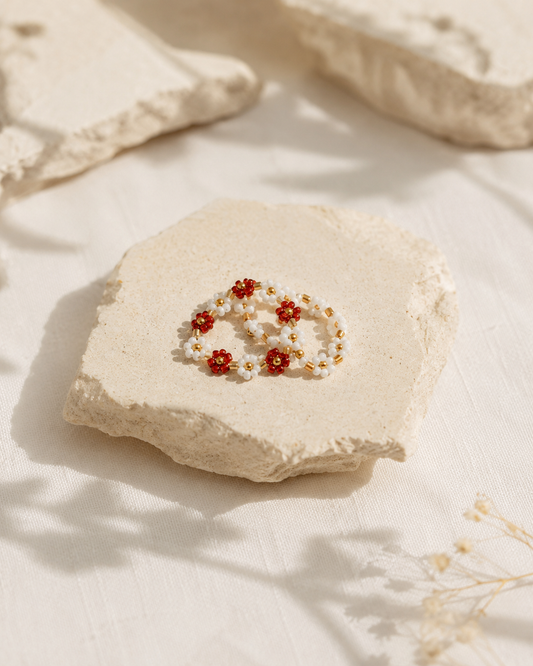 Flora Beaded Ring