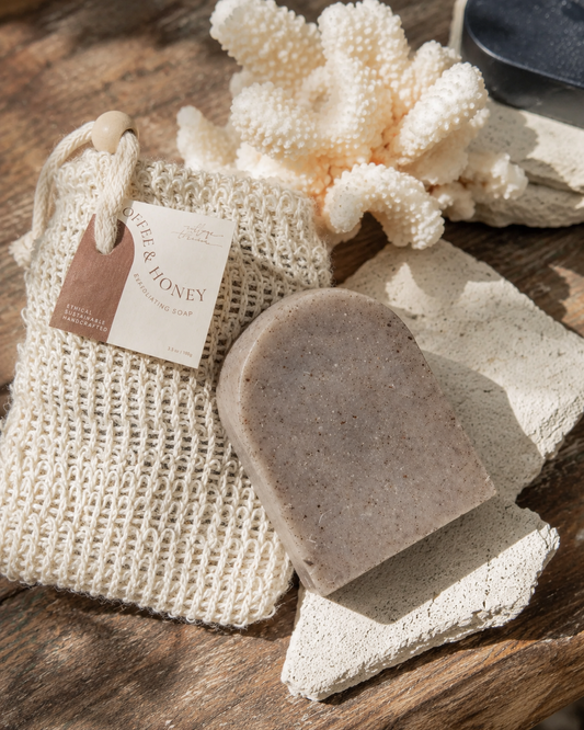 Coffee & Honey Handcrafted Bar Soap
