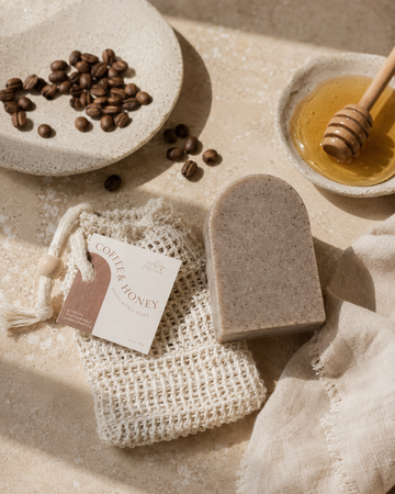 Coffee & Honey Handcrafted Bar Soap