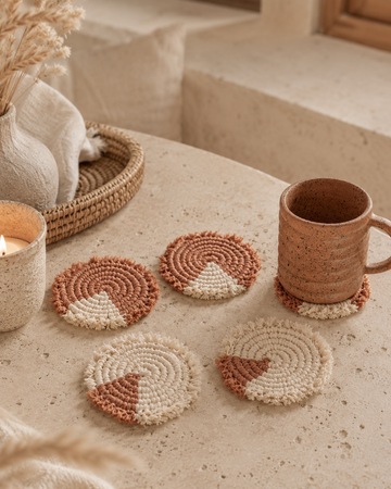 Patterned Coaster Set