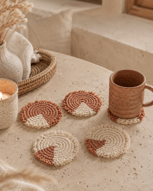 Patterned Coaster Set
