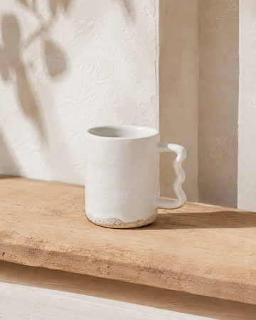 Wabi Ceramic Wavy Mug