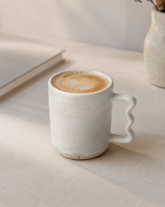 Wabi Ceramic Wavy Mug