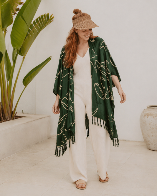 Monstera Kimono