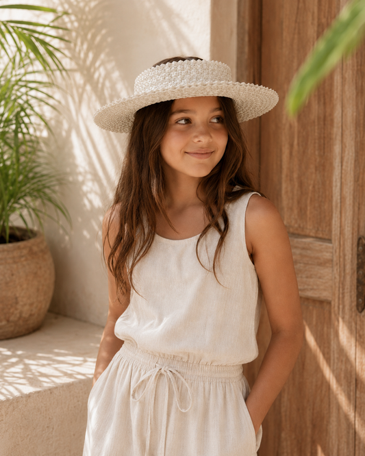 Holiday Papale Hat for Kids
