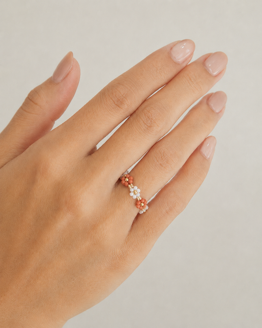 Flora Beaded Ring