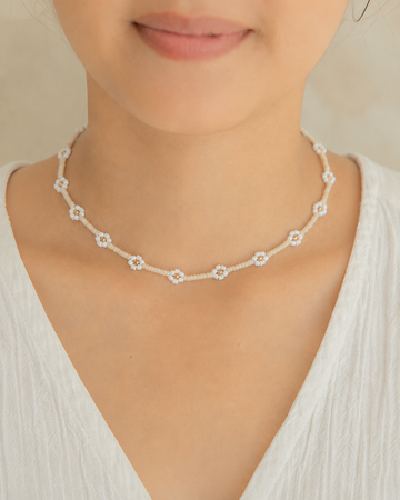 Flora Beaded Necklace