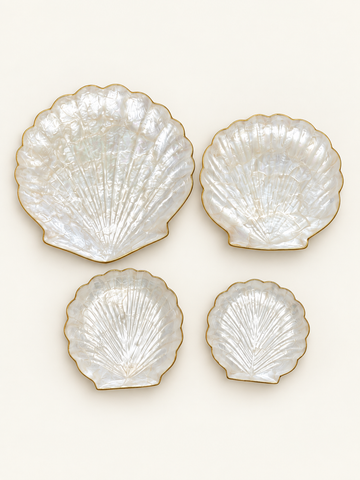 Mother of Pearl Fan Shell Catch-All