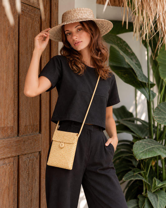 Pilin Woven Crossbody Sling