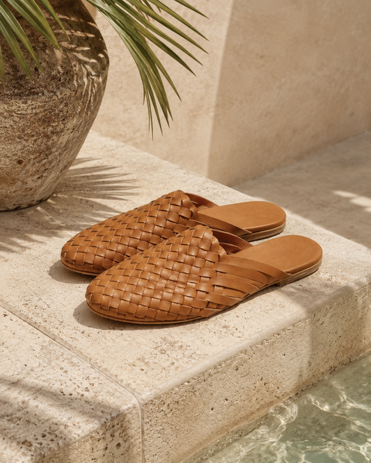 Palma Leather Mule