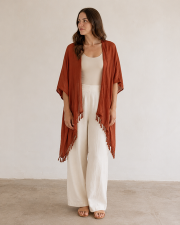 Solid Color Kimonos