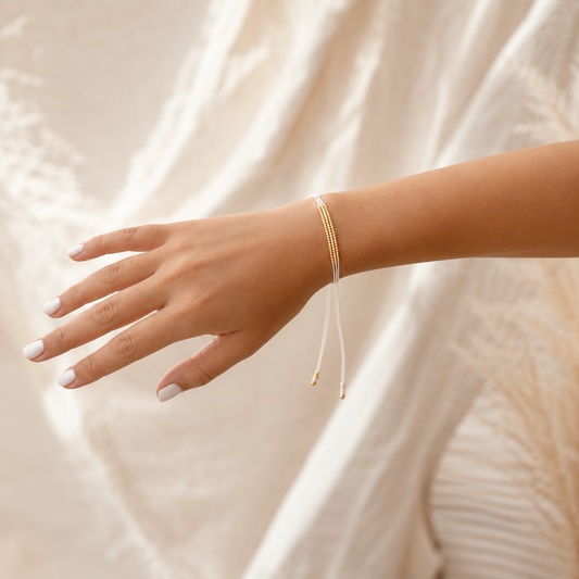 Terra Layered Bracelets in Gold