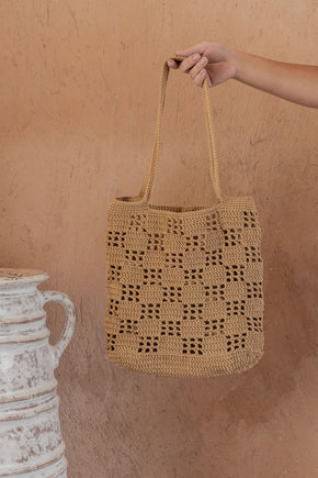 Zora Crochet Tote Bag