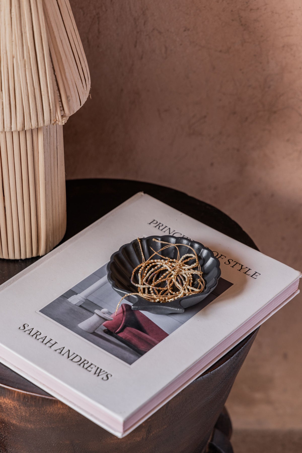 Stucco Shell Trinket Tray — Village Thrive