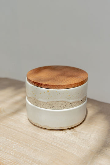 Imperfect Wabi Ceramic Stackable Ramekins handmade by Village Thrive using natural materials.