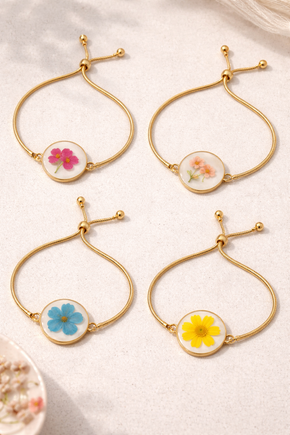 Wildflower Gold Bracelet