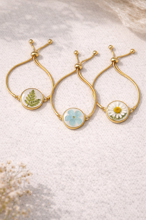 Wildflower Gold Bracelet