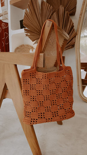 Zora Crochet Tote Bag