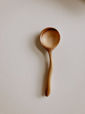 Teak Sugar Spoon