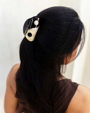 Yin Yang Hair Clips