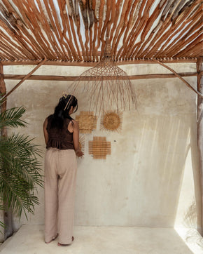 Woven Rattan Wall Decor Sets