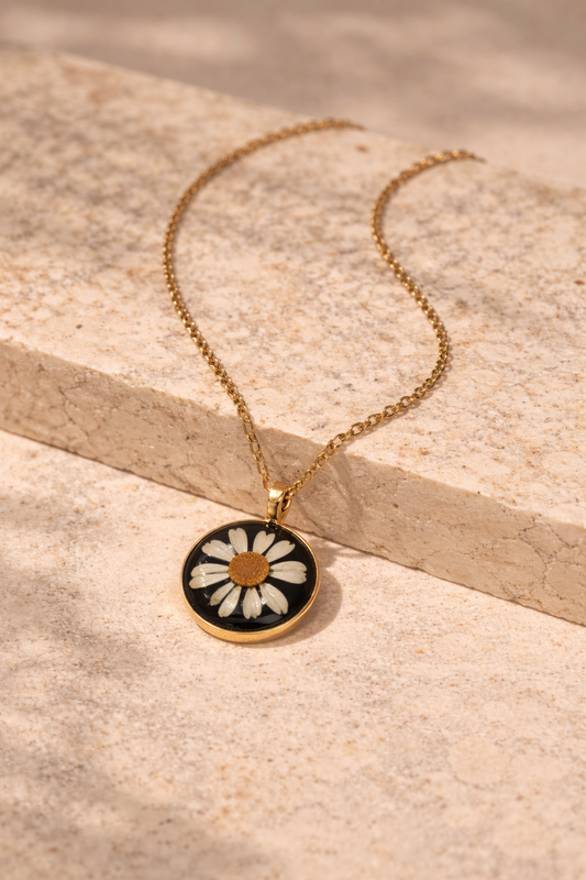 Wildflower Gold Pendant Necklace