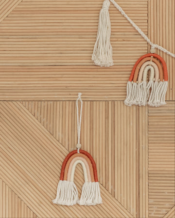 Small Macrame Rainbow
