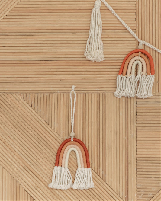 Small Macrame Rainbow