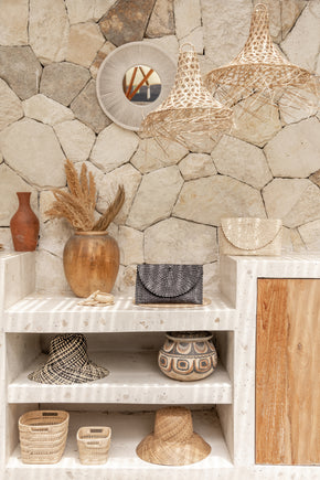 Rattan Clutch