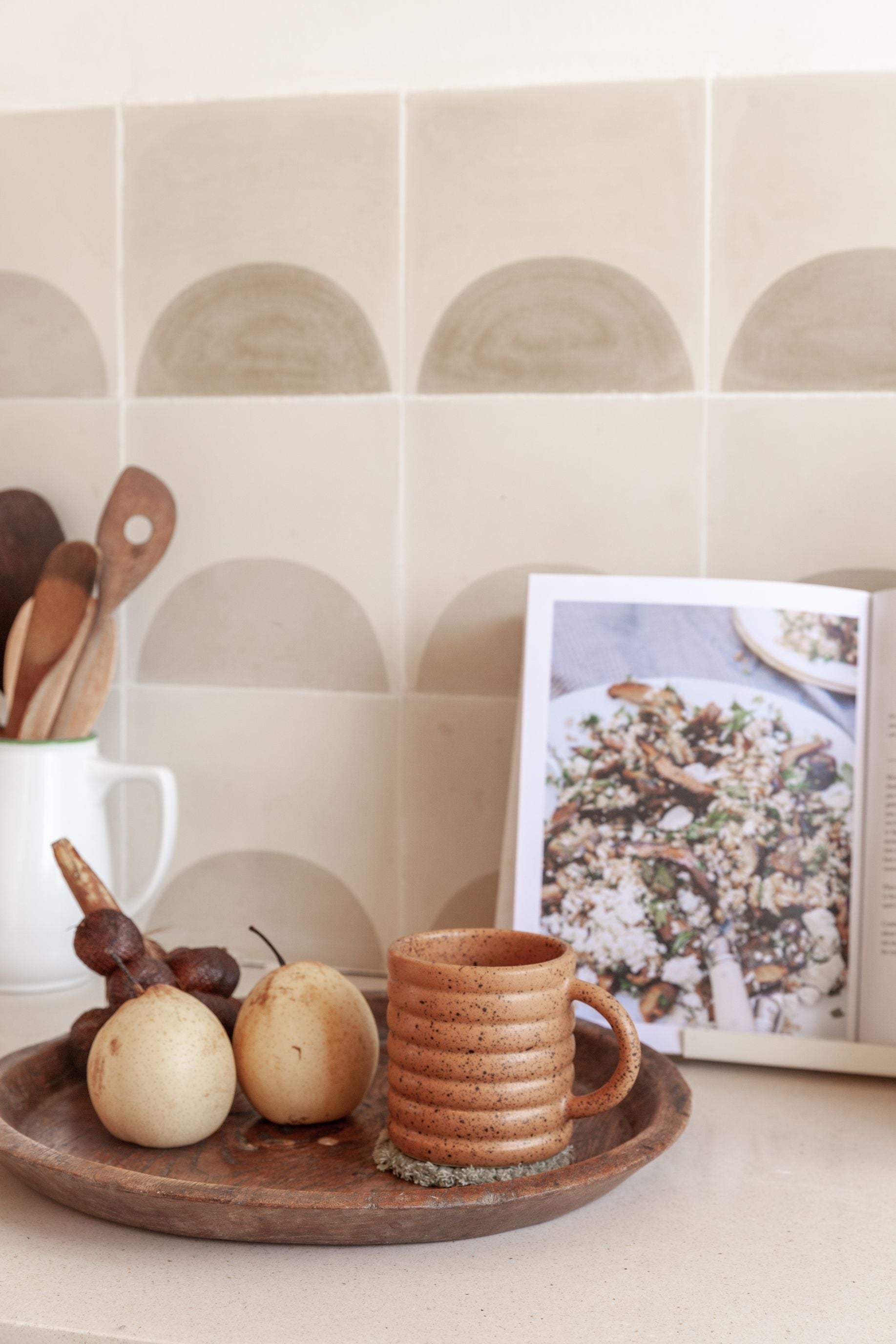 Deco Mug PREORDER handmade by Village Thrive using natural materials.