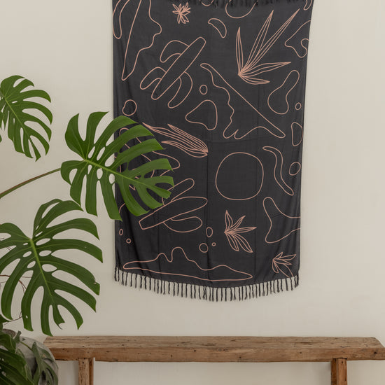 Desert Tapestry handmade by Village Thrive using natural materials.
