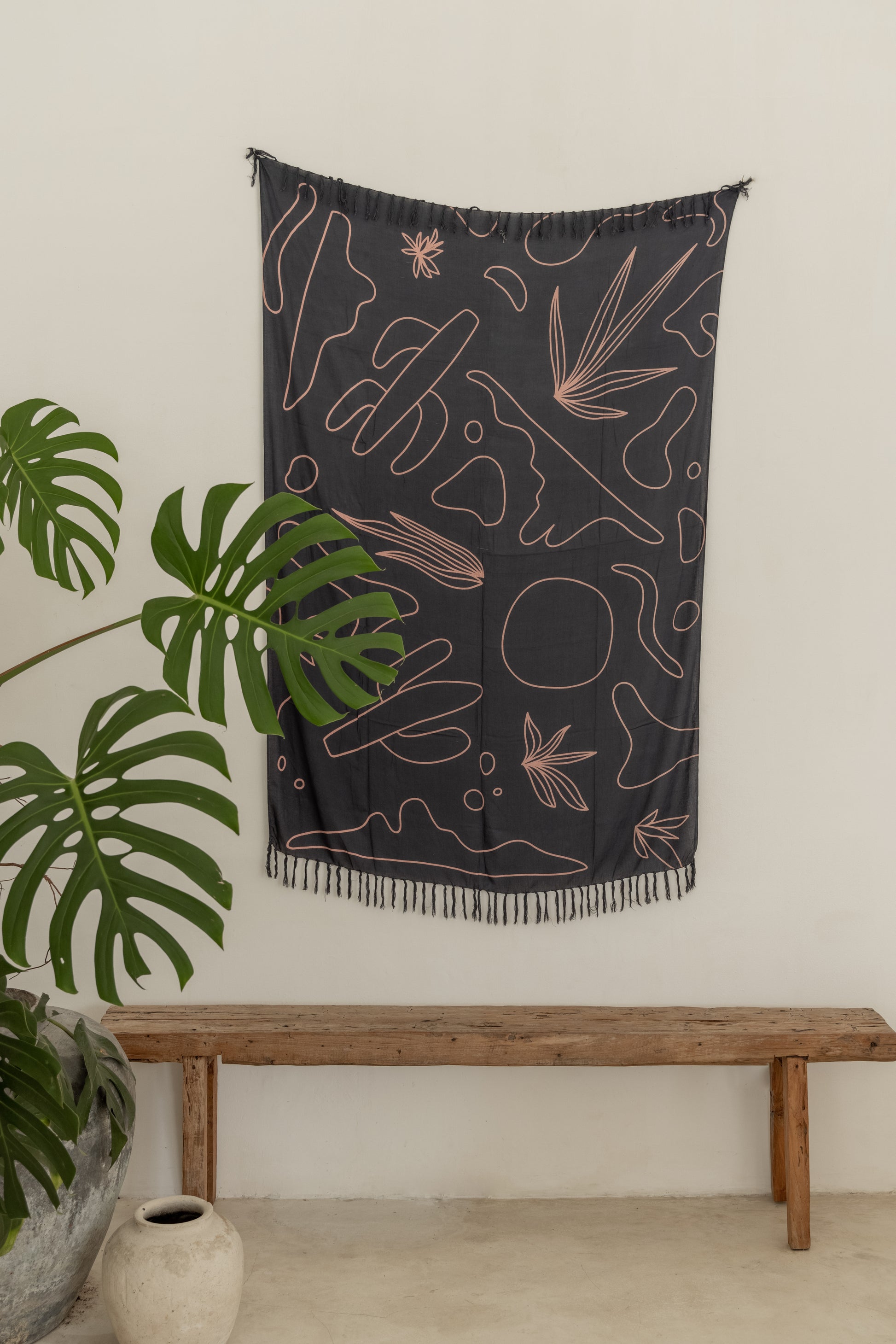 Desert Tapestry handmade by Village Thrive using natural materials.