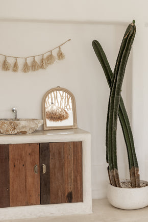 Raffia Tassel Garland