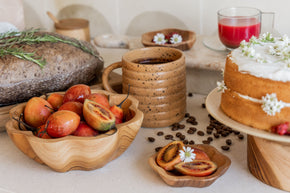 Flora Teak Bowl