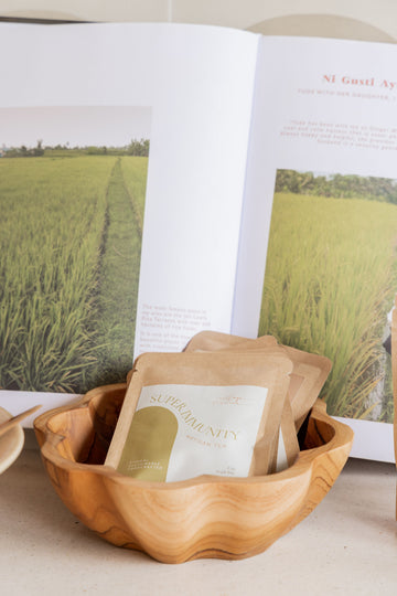 Assorted Tea Bags Set of 5 handmade by Village Thrive using natural materials.