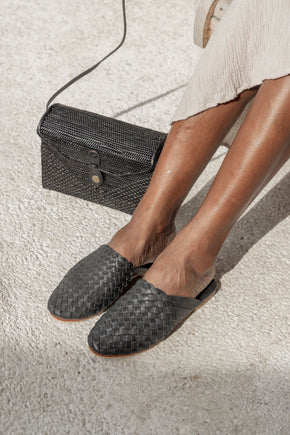 Palma Leather Mule