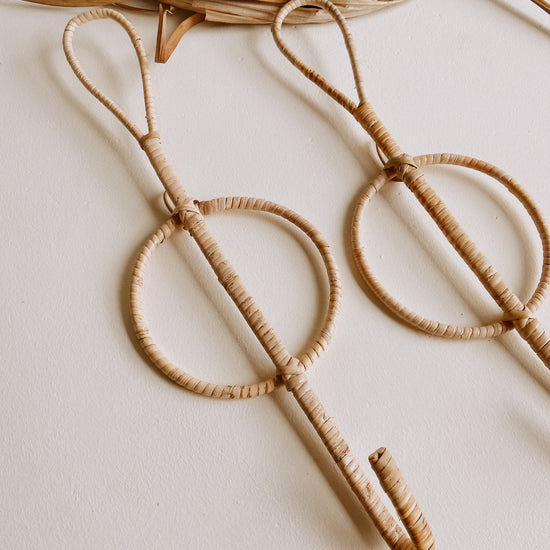 Banyak Wall Hook in Large handmade by Village Thrive using natural materials.