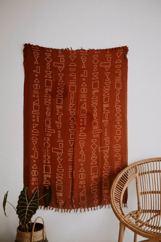 Imperfect Shapes Tapestry
