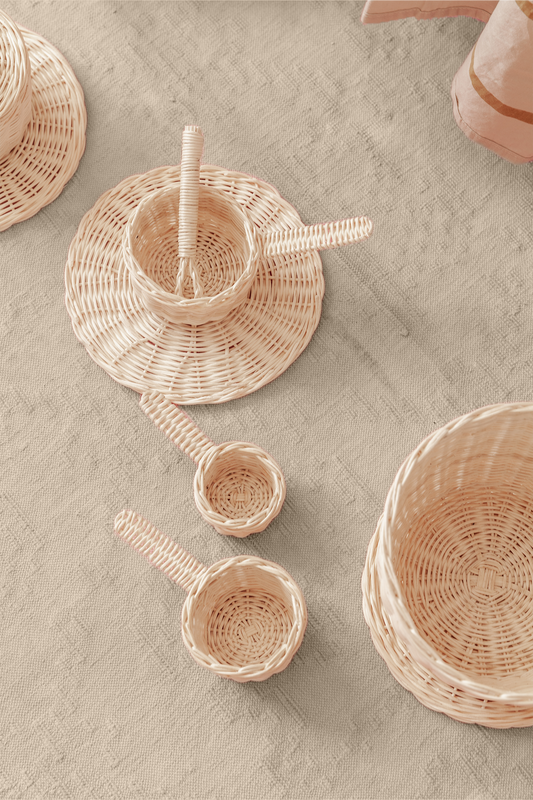 Kids Rattan Baking Set