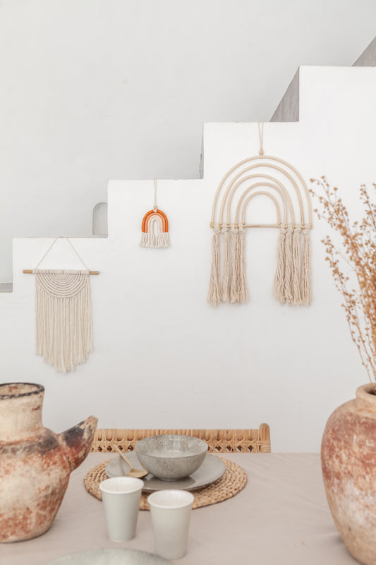 Iris Macrame Wall Hanging