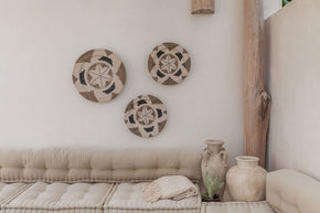 Motif Woven Wall Baskets