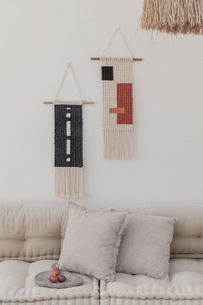 Block Macrame Wall Hanging