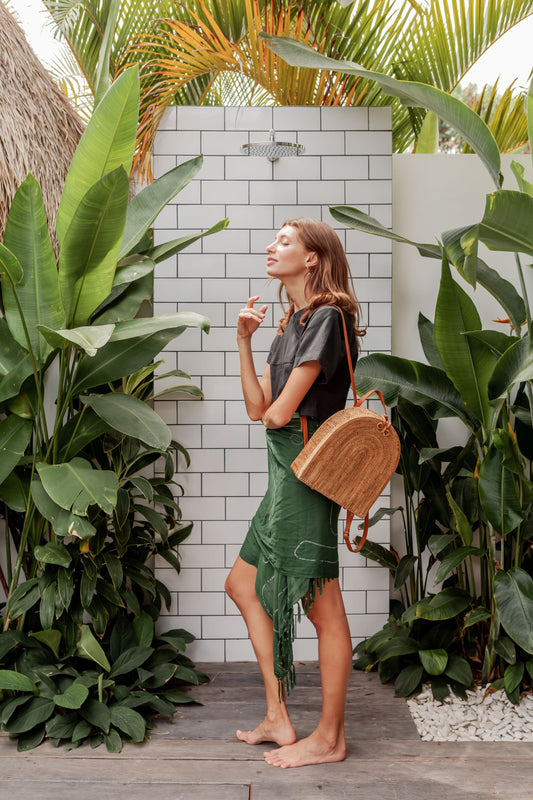 Arch Rattan Backpack