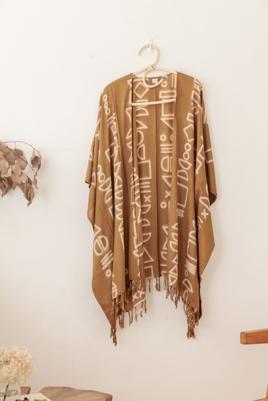 Imperfect Shapes Kimono