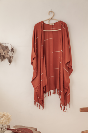 Imperfect Lines Kimono