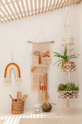 Macrame Hanging Basket