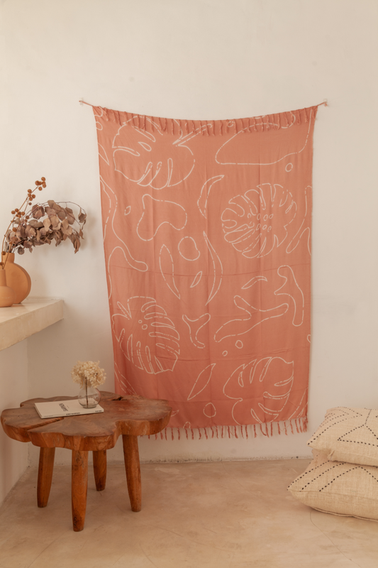 Imperfect Monstera Tapestry