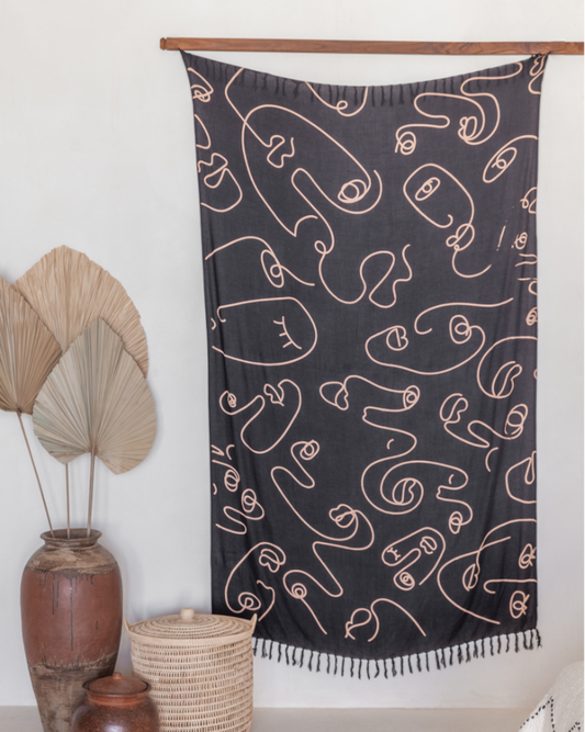 Faces Tapestry Sarong