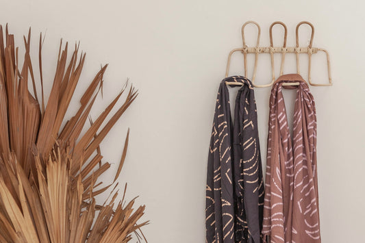 Imperfect Ombak Rattan Wall Hook